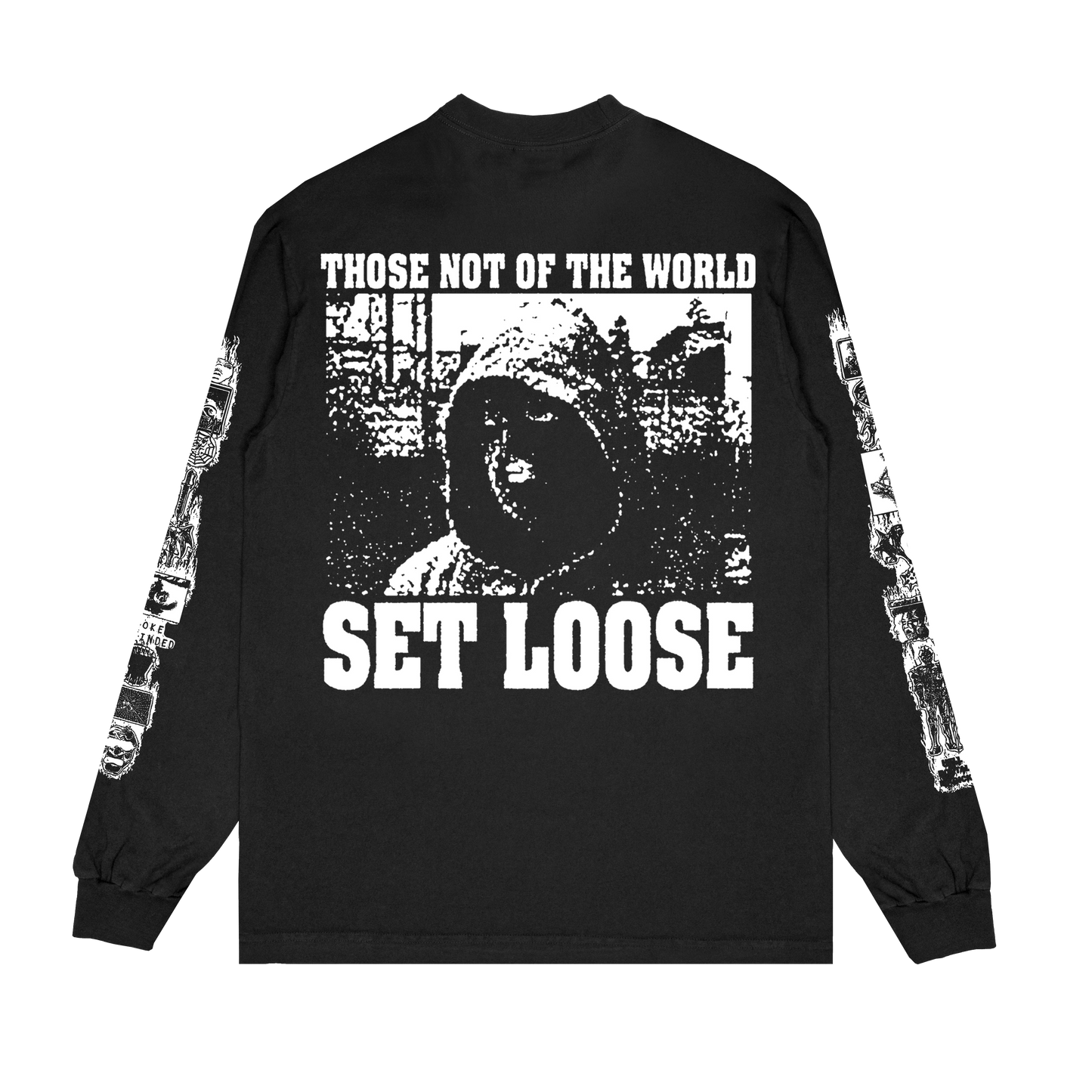 "Not Of The World" Longsleeve T-Shirt (Black)