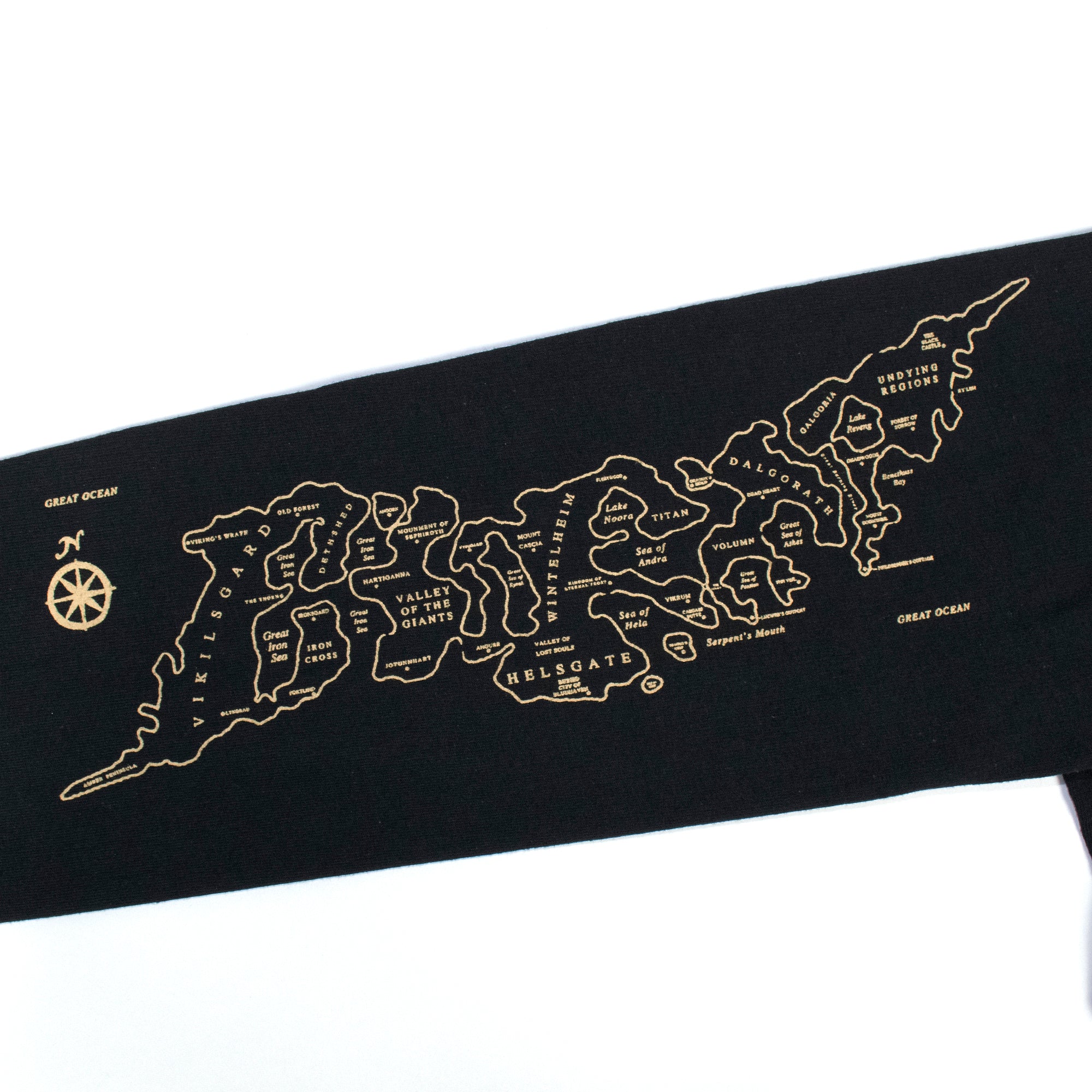 "PLAYABLE AREA" Long Sleeve T-Shirt (Black)