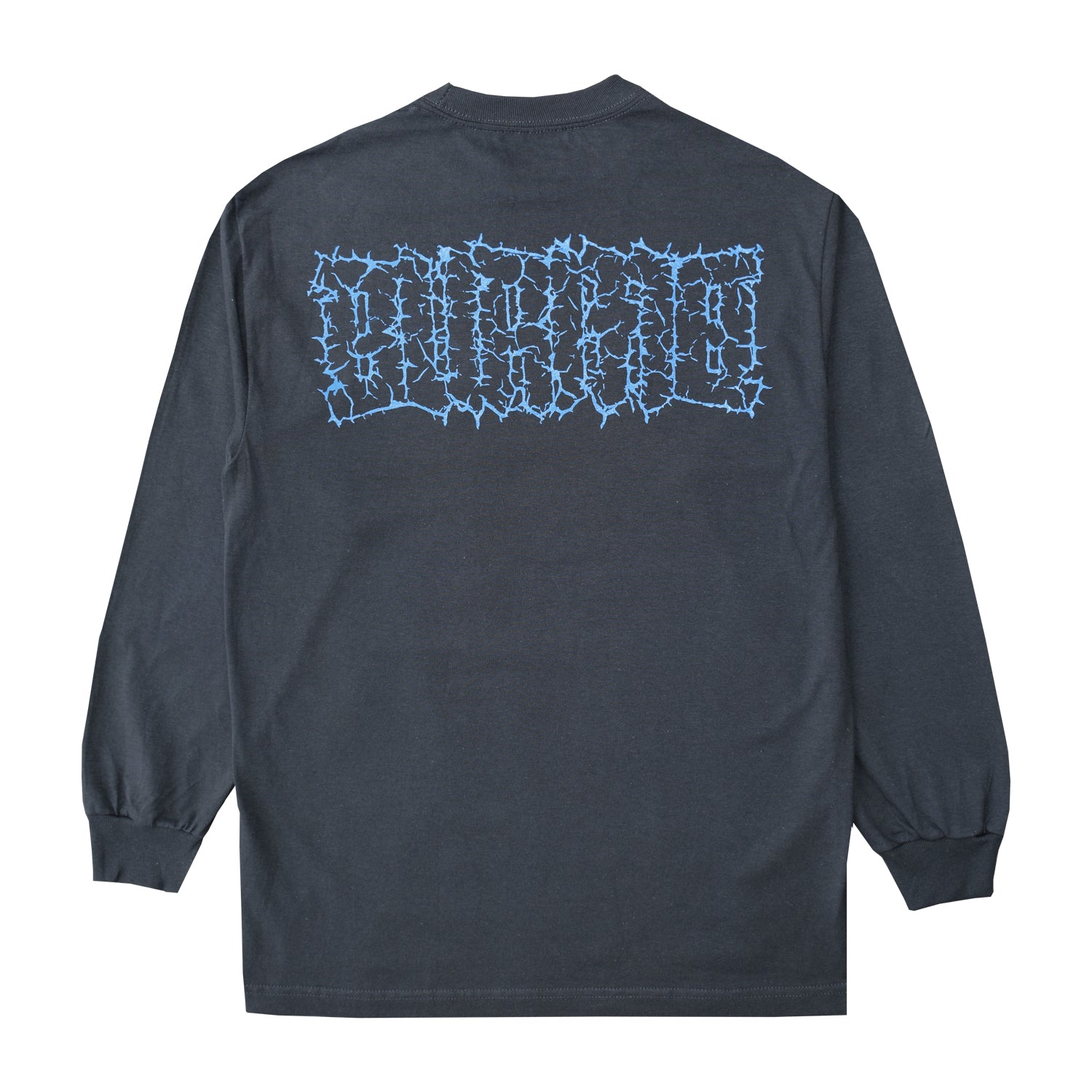 "POWER LOGO" Long Sleeve T-Shirt (Charcoal)